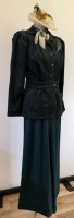 1940s  corduroy sports Jacket - bottle green