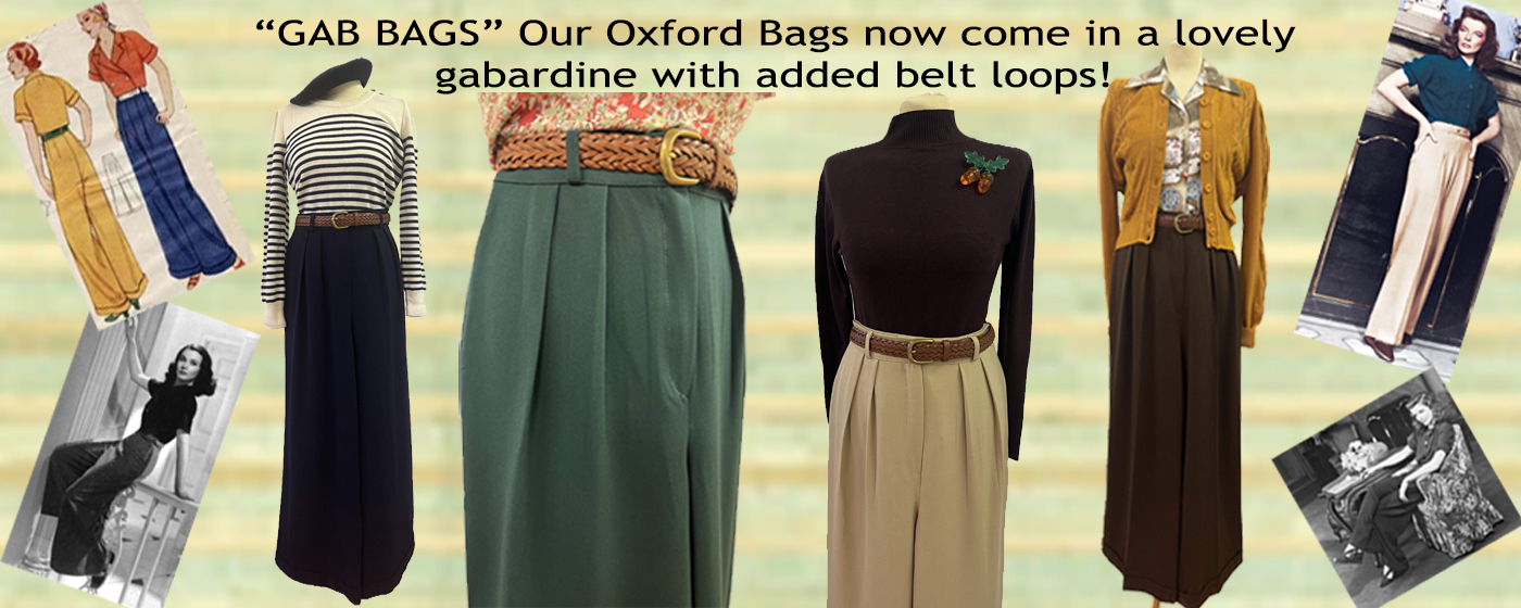 1940s & 50s reproduction vintage clothing 